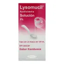 Lysomucil 2% Con 120 Ml De Solución Sabor Frambuesa