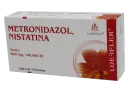 Metronidazol, Nistatina 500Mg 100,000 Ui Con 10 Óvulos 