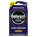 Prudence Condones Extra Pleasure Con 3 Piezas