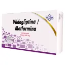 Vildagliptina, Metformina 50/850 Mg Con 30 Comprimidos