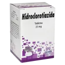 Hidroclorotiazida 25 Mg Con 20 Tabletas (Ultra)