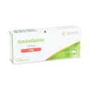 Amlodipino 5 Mg Con 10 Tabletas (Avivia)