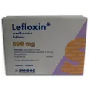 Lefloxin Levofloxacino 500 Mg Con 7 Tabletas