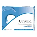 Cuyulid 70 Mg/5600 Ui Con 4 Comprimidos
