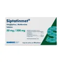 Siptatinmet 50 Mg / 500 Mg Con 56 Tabletas