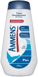 Ammens Talco Desodorante Para Pies Con 250 G