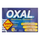 Oxal 150mg/200mg 2 cajas con 2 tabletas c/u