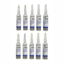 Agua Inyectable 100 Ampoletas De 10 Ml