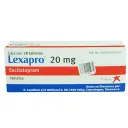 Lexapro 20 Mg Con 28 Tabletas
