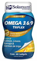 Solanum Omega 3 6 9 Plant Oil con 60 Cápsulas