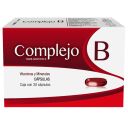 Complejo B Vitaminas Y Minerales Con 30 Cápsulas
