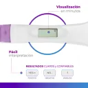 Purple Time Prueba Rápida De Embarazo Digital