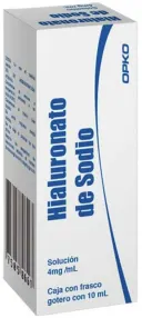 Hialuronato De Sodio 4 Mg Con Solución 10 Ml