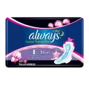 Always Noches Tranquilas Toallas Femeninas Con Alas 8 Piezas