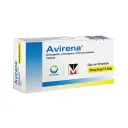 Avirena 20/5/12.5 Mg Con 28 Tabletas