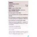 Tauxal 20 Mg / 2 Ml Solución Inyectable