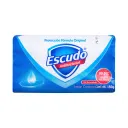 Escudo Antibacterial Jabón Azul En Barra Con 150 G