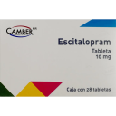 Escitalopram 10 Mg Con 28 Tabletas (Camber)