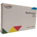 Moxifloxacino 400 Mg Con 7 Tabletas (Camber)