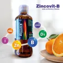 Zincovit-B multivitamínico con B12, D3, E, Zinc y Lisina 200 ml