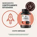 Life360+ Omega 3 Salmon Oil Con 80 Cápsulas