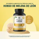 Life360+ Melena De Leon Con 90 Cápsulas
