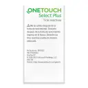 Tiras Reactivas Onetouch Select Plus con 25 unidades
