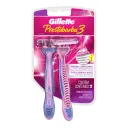 Gillette Prestobarba3 2 Rastrillo Para Afeitar Con 2 Piezas