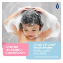 Johnson’S Baby Shampoo Cabello Oscuro Para Bebé Con 200 Ml