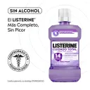 Listerine Cuidado Total Frescura Suave Con 500 Ml