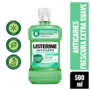 Listerine Anticaries Zero Alcohol Enjuague Bucal Con 500 Ml