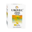 Urovec Fenazopiridina Sulfametoxazol Tetraciclina 200/125/50 Mg Con 24 Cápsulas