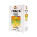 Urovec Fenazopiridina Sulfametoxazol Tetraciclina 200/125/50 Mg Con 24 Cápsulas