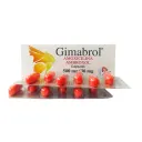 Gimabrol Ambroxol Amoxicilina 500/30 Mg Con 12 Cápsulas 