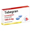Tebegran 100 Mg Con 2 Comprimidos