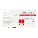 Mictasol Norfloxacino Fenazopiridina 400/100 Mg Con 16 Tabletas