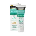 Neutrogena Sun Fresh Protector Solar Facial Piel Mixta A Grasa Sin Color Fps50 Con 40 G