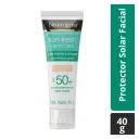 Neutrogena Sun Fresh Protector Solar Tono Claro Dermcare Niamicida Fps50 40 G