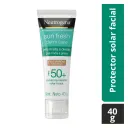 Neutrogena Sun Fresh Protector Solar Facial Piel Mixta A Grasa Tono Medio Fps50 Con 40 G