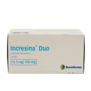 Incresina Duo Alogliptina Metformina 12.5 Mg / 850 Mg Con 56 Tabletas