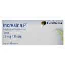 Incresina P Alogliptina Metformina 25 Mg / 15 Mg Con 28 Tabletas