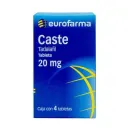 Caste Tadalafil 20 Mg Con 4 Tabletas