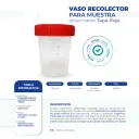 Vaso Estéril Para Muestra De 100 Ml