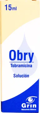 Obry 3 Mg Solución Oftálmica 15 Ml