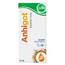 Anhigot Dorzolamida Timolol 20 Mg / 5 Mg Solución Oftálmica Con 5 Ml
