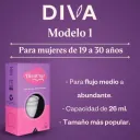 The Diva Cup Copa Menstrual Modelo 1