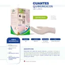 Guante Quirúrgico Estéril De Látex Talla 6 Con 50 Pares