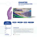 Guante No Estéril De Nitrilo Talla Mediano Con 100 Piezas