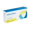 Ketorolaco 30 Mg Con 4 Tabletas Sublinguales