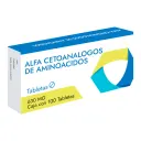 Alfa Cetoanálogos De Aminoácidos 630 Mg Con 100 Tabletas